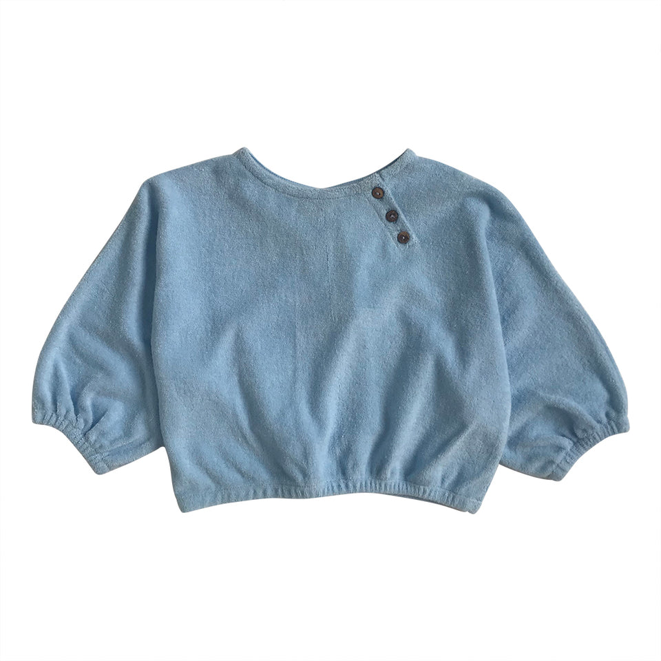 Quinn Baby Sweater - Powder Blue