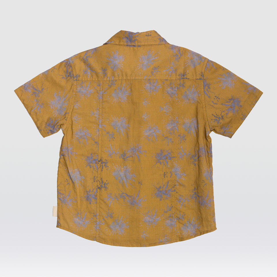 Woven Shirt - Neon Palms