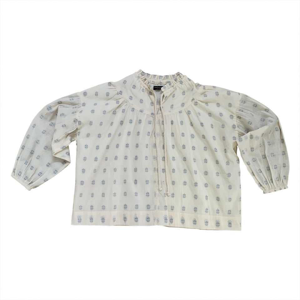 DIMITY BLOUSE - EMBROIDERED