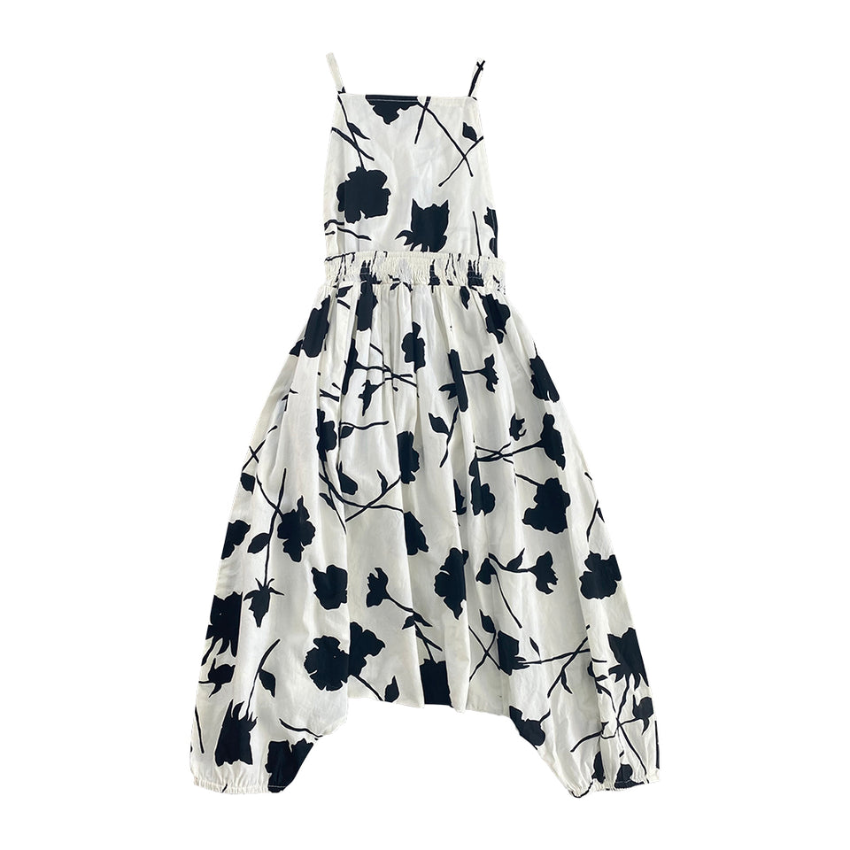 Harem Jumpsuit - Nocturnal Bloom