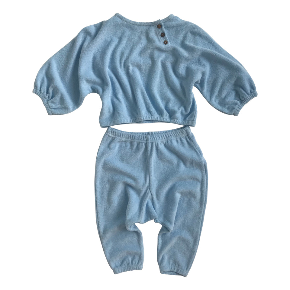 Bailey Baby Harem Pant - Powder Blue