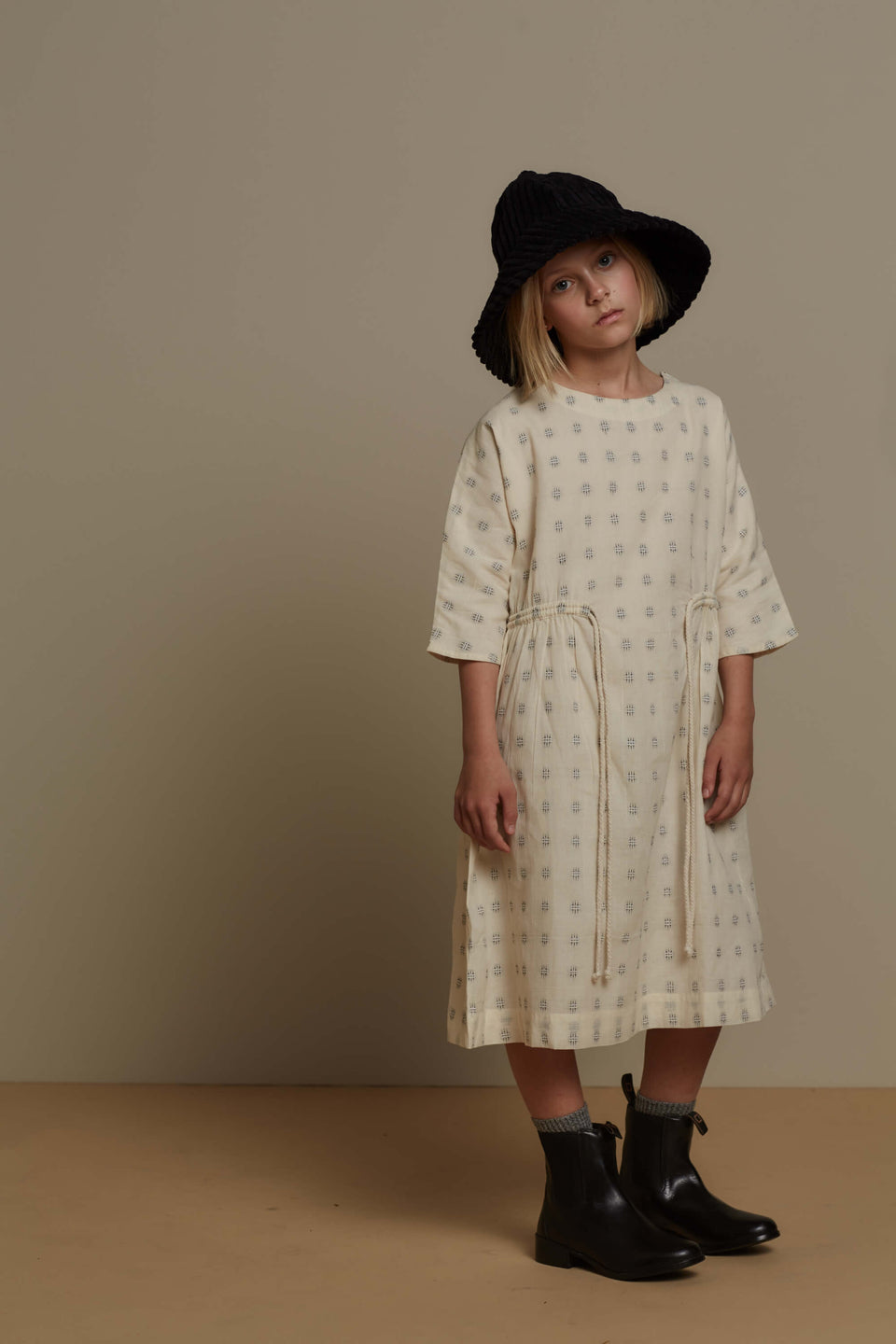 SLOANE DRESS - EMBROIDERED