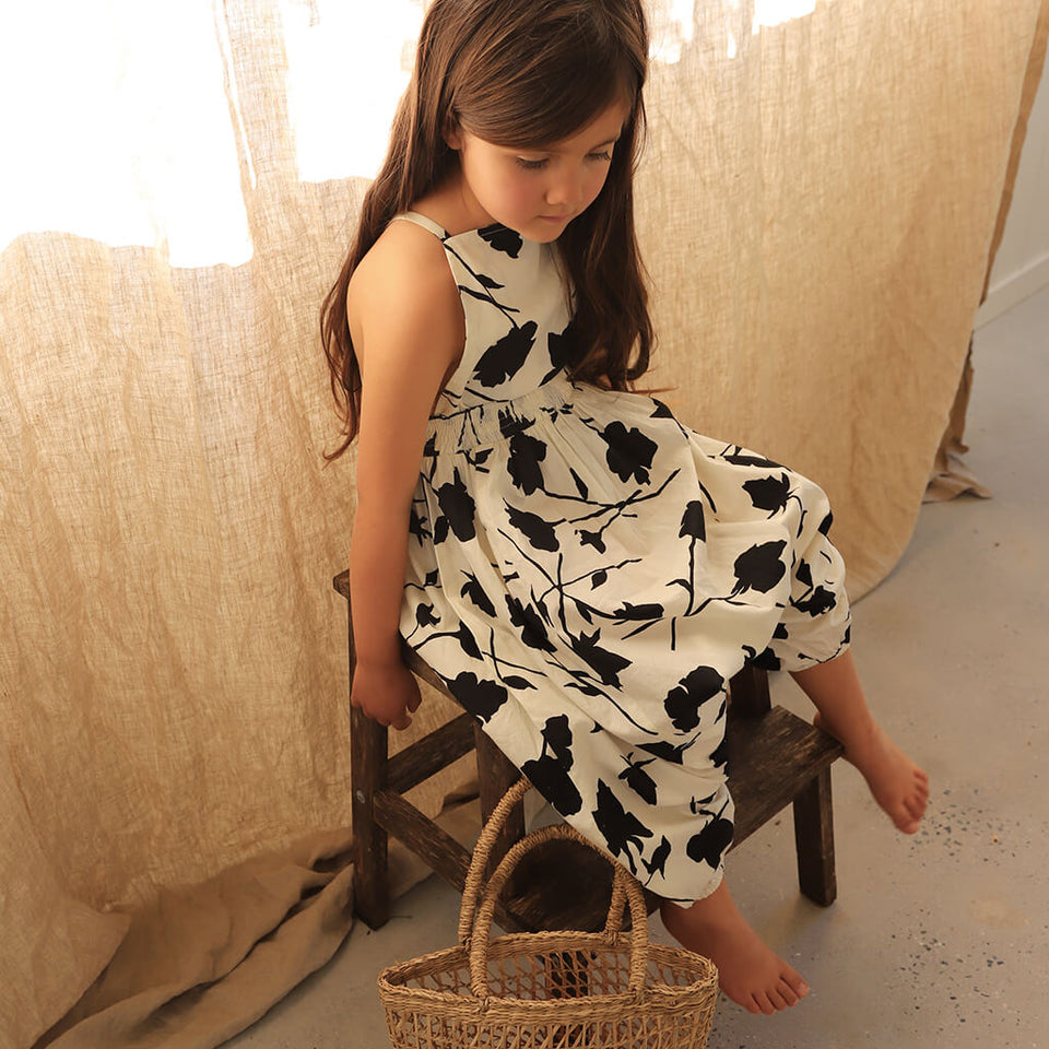 Harem Jumpsuit - Nocturnal Bloom